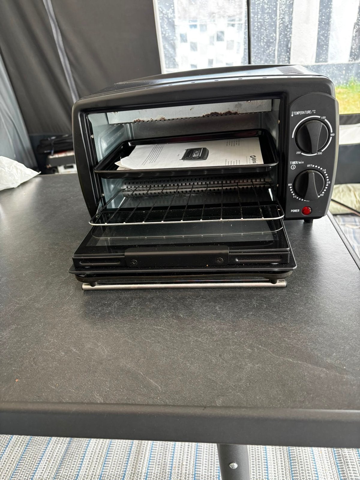 Alpina Mini-oven - Compact en Handig voor Kleine Ruimtes, Caravans en Kamperen, Camper-accessoires, Ophalen, Gebruikt
