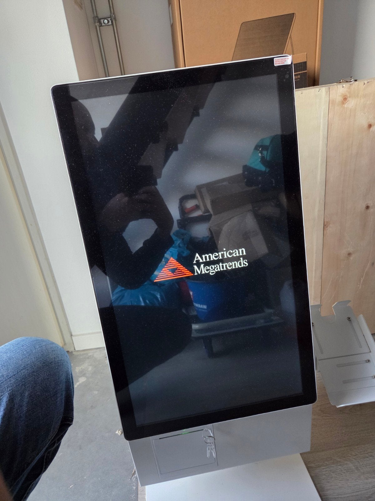 Nieuwe Bestelzuil / Kassa Kiosk met Printer en Pinhouder, Computers en Software, Ophalen