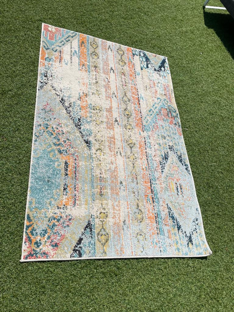 Safavieh Monaco Vloerkleed - 120x180 cm - Multicolor, Ophalen, Crème, 100 tot 150 cm, Zo goed als nieuw