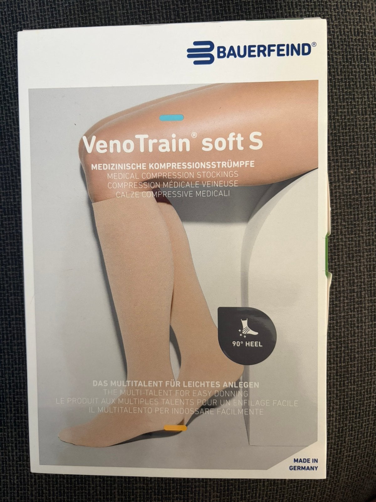 Bauerfeind VenoTrain soft S steunkous, Diversen, Verpleegmiddelen, Ophalen, Nieuw
