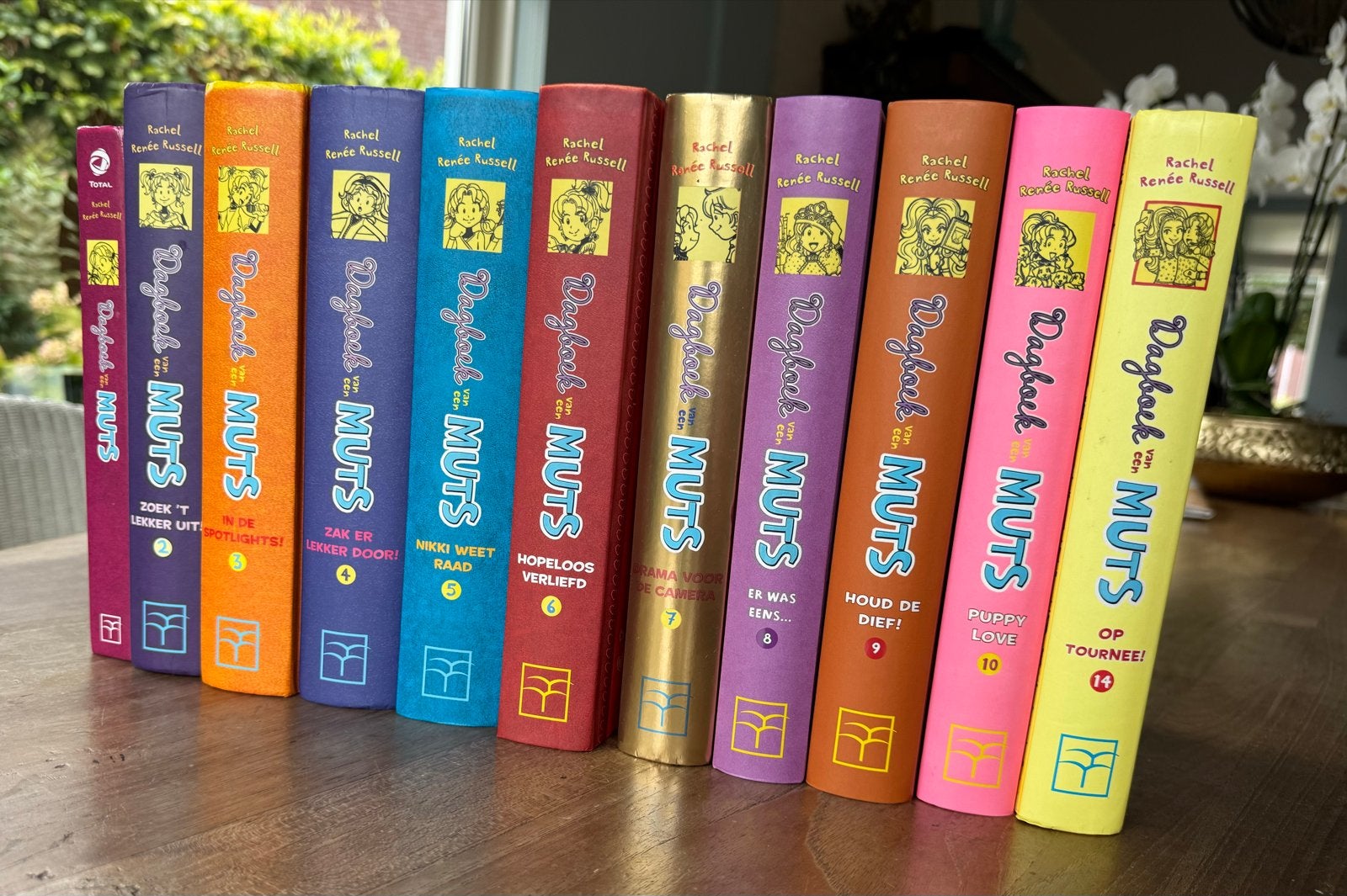 Dagboeken van een Muts: deel 1 t/m 10 en deel 14 (11 boeken), Boeken, Ophalen of Verzenden, Zo goed als nieuw, Fictie algemeen