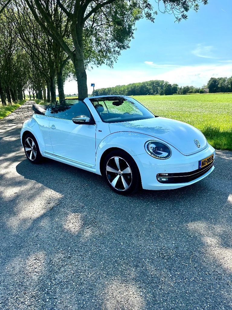 Volkswagen Beetle (Kever) 1.4 TSI 110KW Cabriol. 7-DSG, Auto's, Stoelverwarming, Beetle (Kever), Cabriolet, 4 stoelen