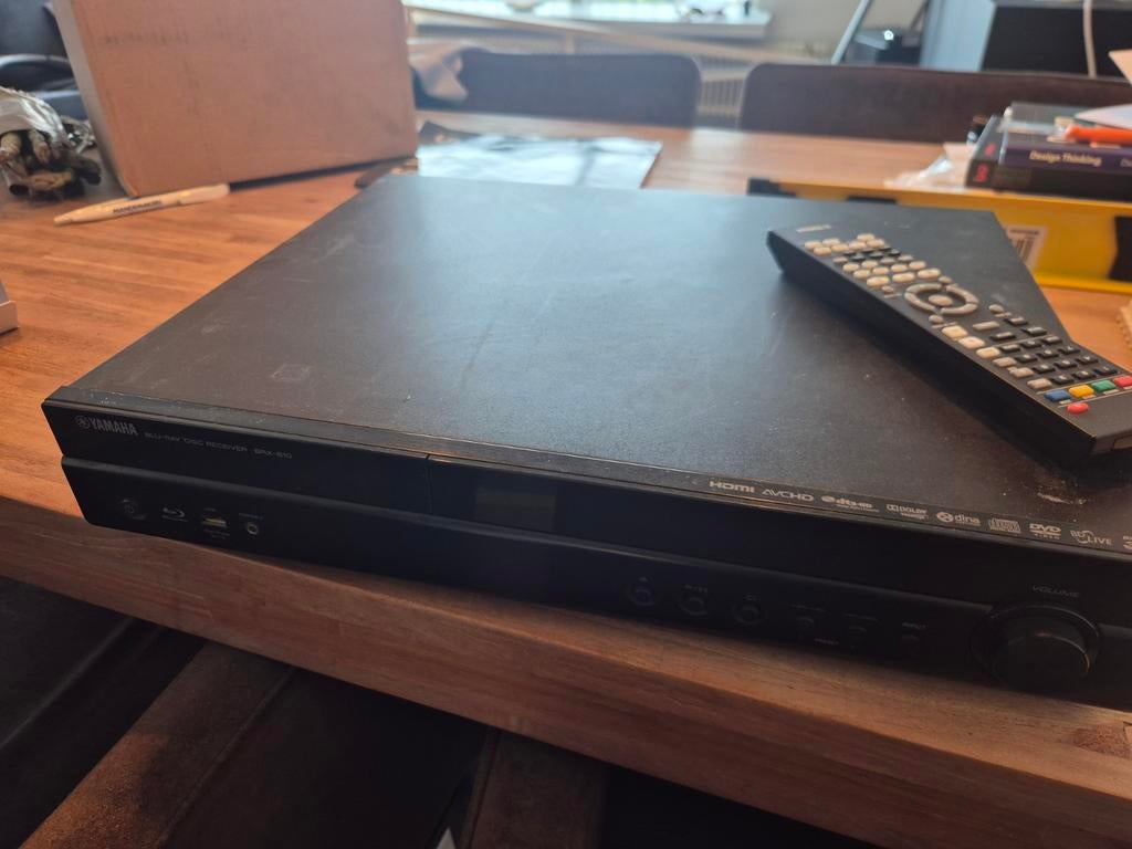Yamaha BRX-610 Blu-ray Receiver, Ophalen, Yamaha, 60 tot 120 watt, Gebruikt