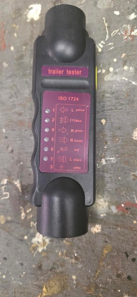 Trailer tester 7-polig - Controleer uw aanhangerverlichting, Ophalen of Verzenden, Overige soorten, Overige typen