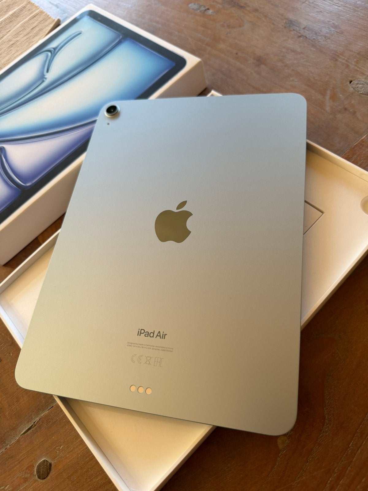 Apple iPad Air 11” M2 blauw | NIEUWSTAAT, Blauw, 11 inch, Ophalen of Verzenden, Zo goed als nieuw