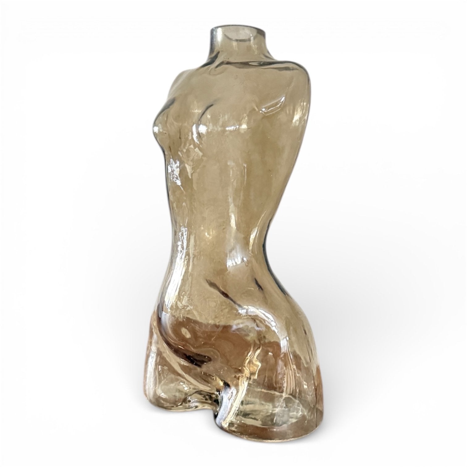 Vrouwenbeeld Rookglas vaas, Ophalen of Verzenden