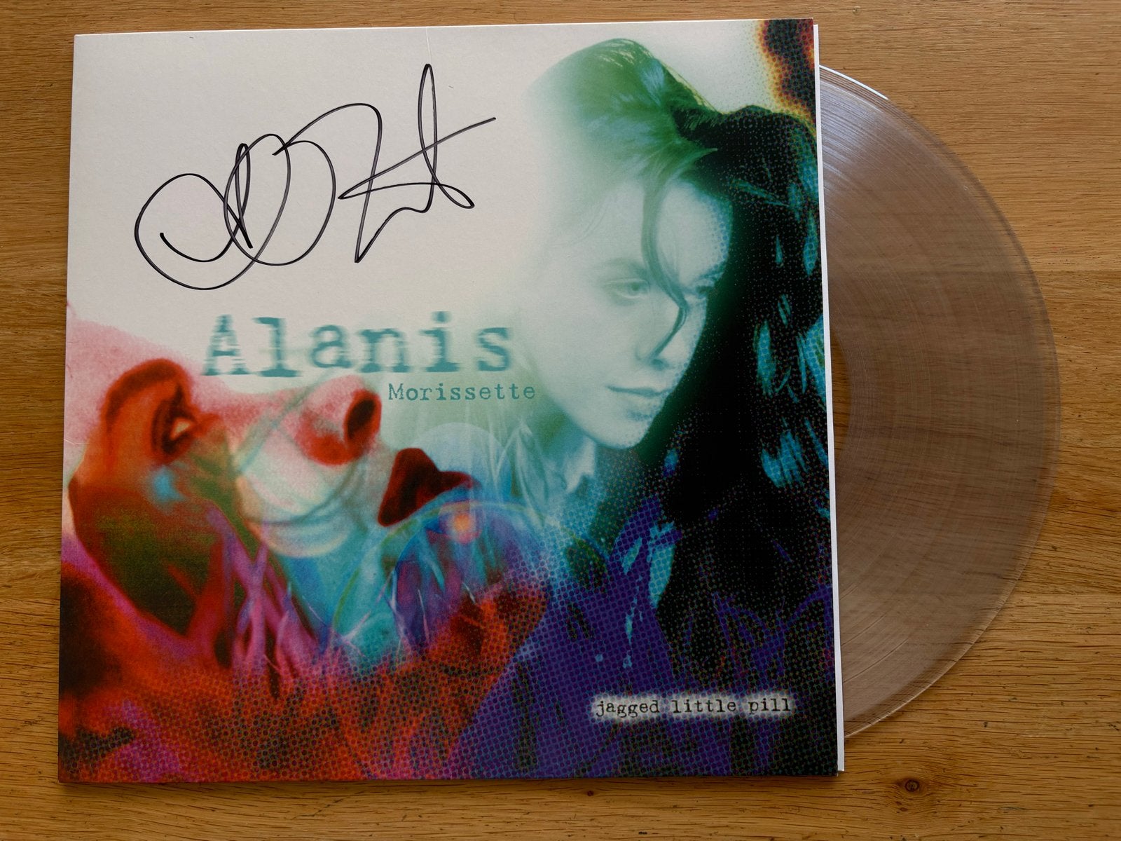 Alanis Morissette - Jagged Little Pill gesigneerde LP, LP, Pop, Gesigneerd, Ophalen of Verzenden