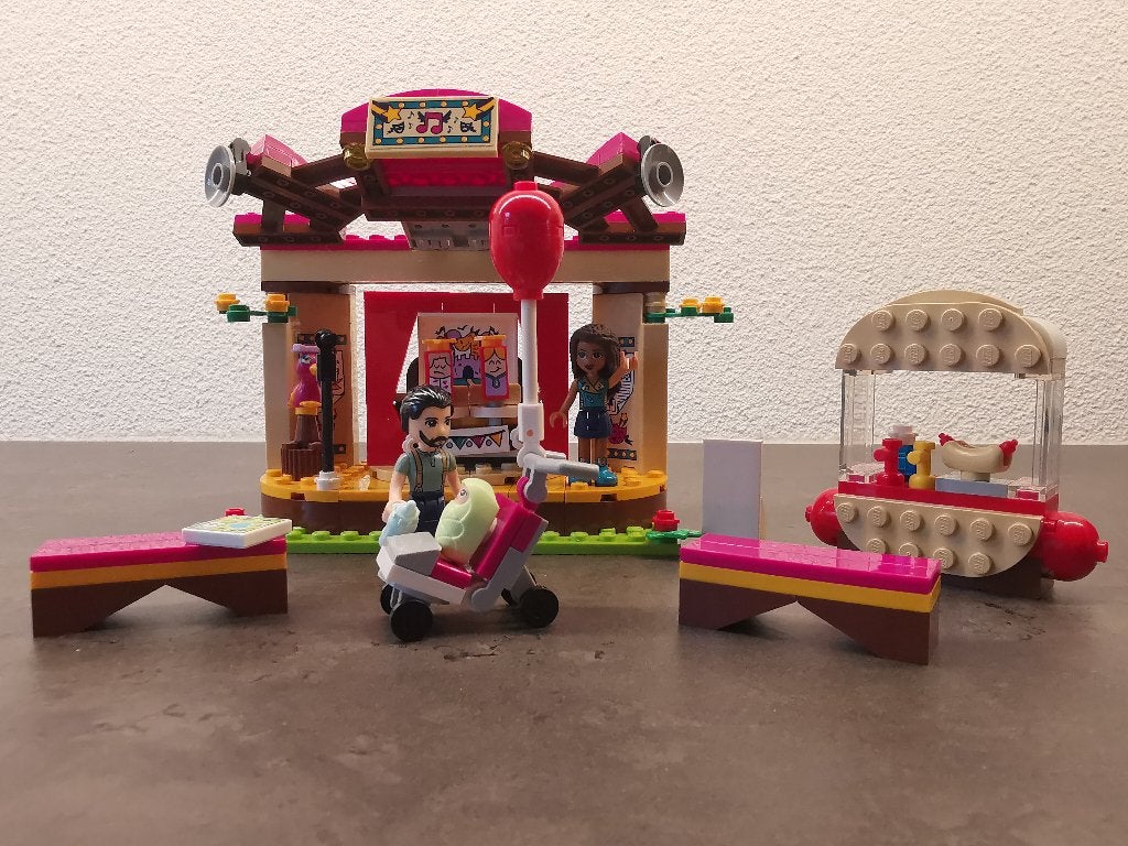 Lego Friende 41334 - Andrea's Parkprestaties (613), Friends, Ophalen of Verzenden, Zo goed als nieuw, Complete set