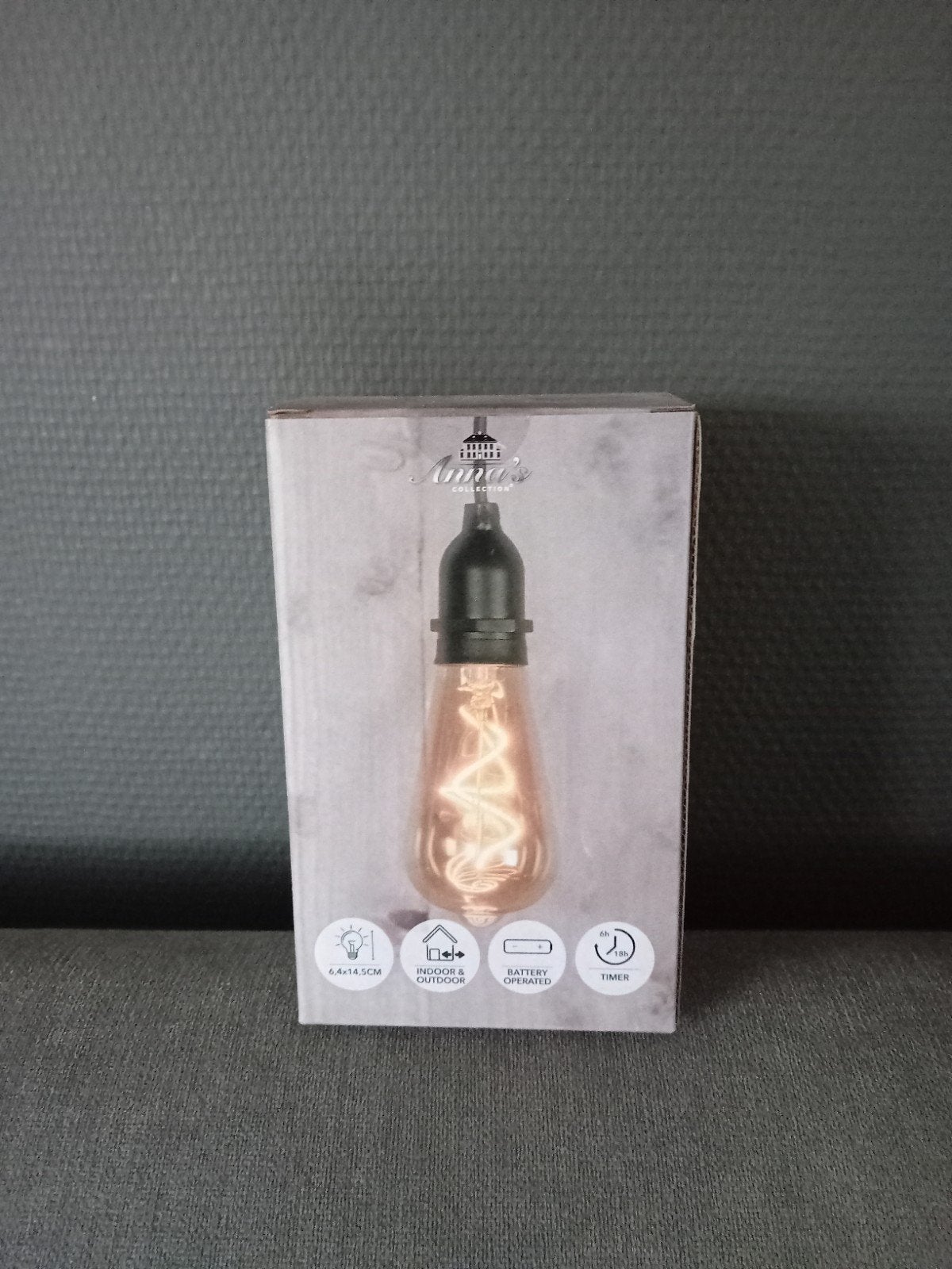 Anna's collection led lamp., Ophalen of Verzenden, Nieuw, Overige materialen, Minder dan 25 cm