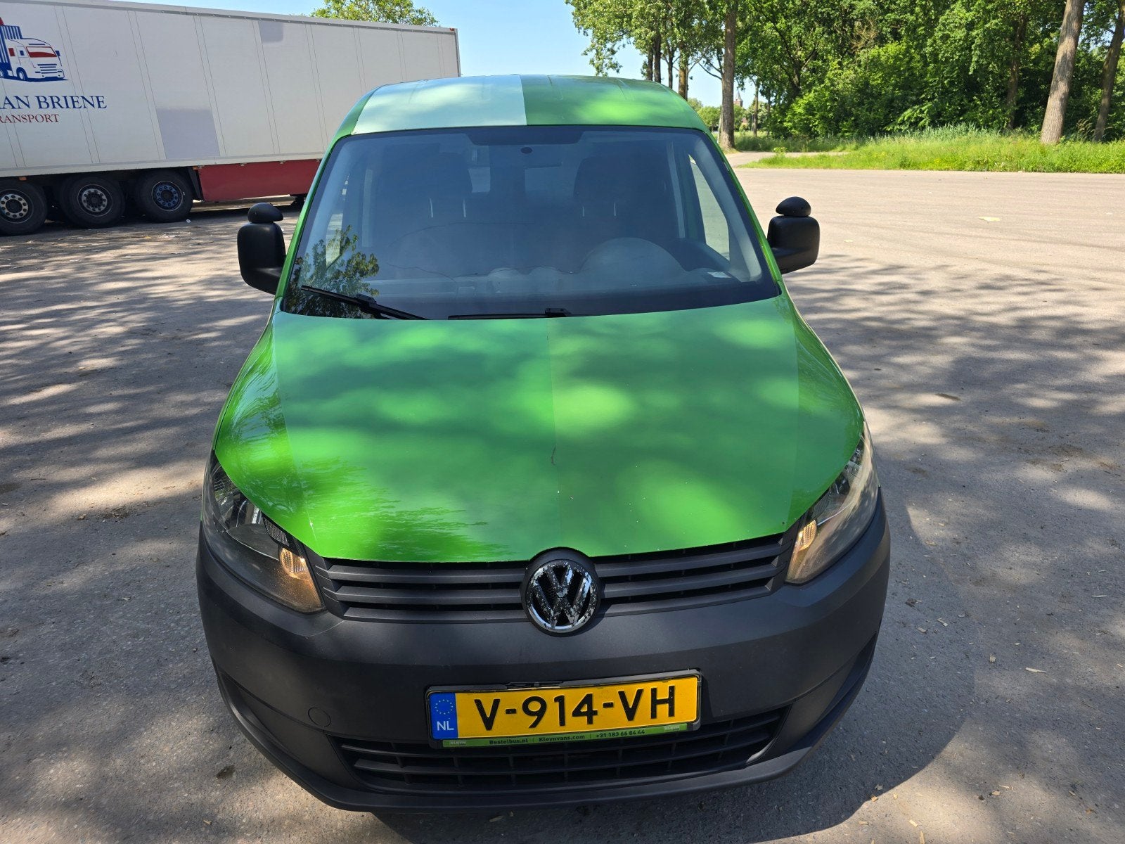 Volkswagen Caddy 1.6 TDI 55KW 2015 airco, Auto's, Voorwielaandrijving, Stof, 74 pk, 4 cilinders