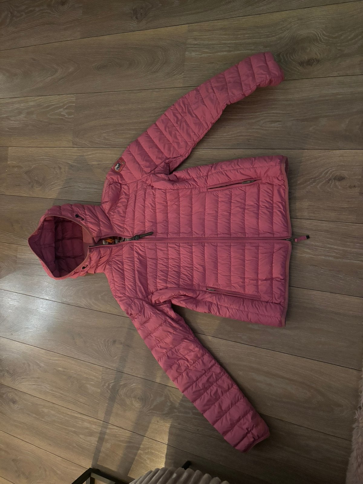 Roze parajumper jas maat L amper gedragen, Kleding | Dames, Ophalen of Verzenden, Zo goed als nieuw, Jack