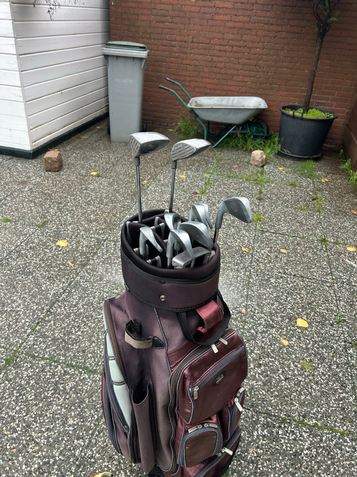 Complete golfset met tas - American Tour & Links, Ophalen, Gebruikt, Set, Overige merken