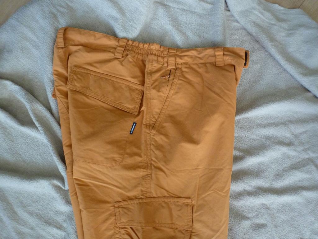 zomer TENSON knie cargo broek ROESTBRUIN 48 -GRATIS zend, Verzenden, Zo goed als nieuw, Maat 48/50 (M), Overige kleuren