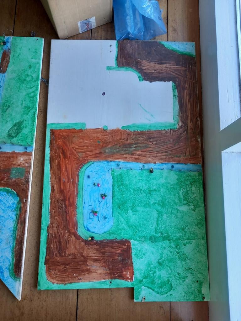Grondplaten voor Playmobil, Schleich of andere speelideeën, Ophalen, Gebruikt, Jongen of Meisje