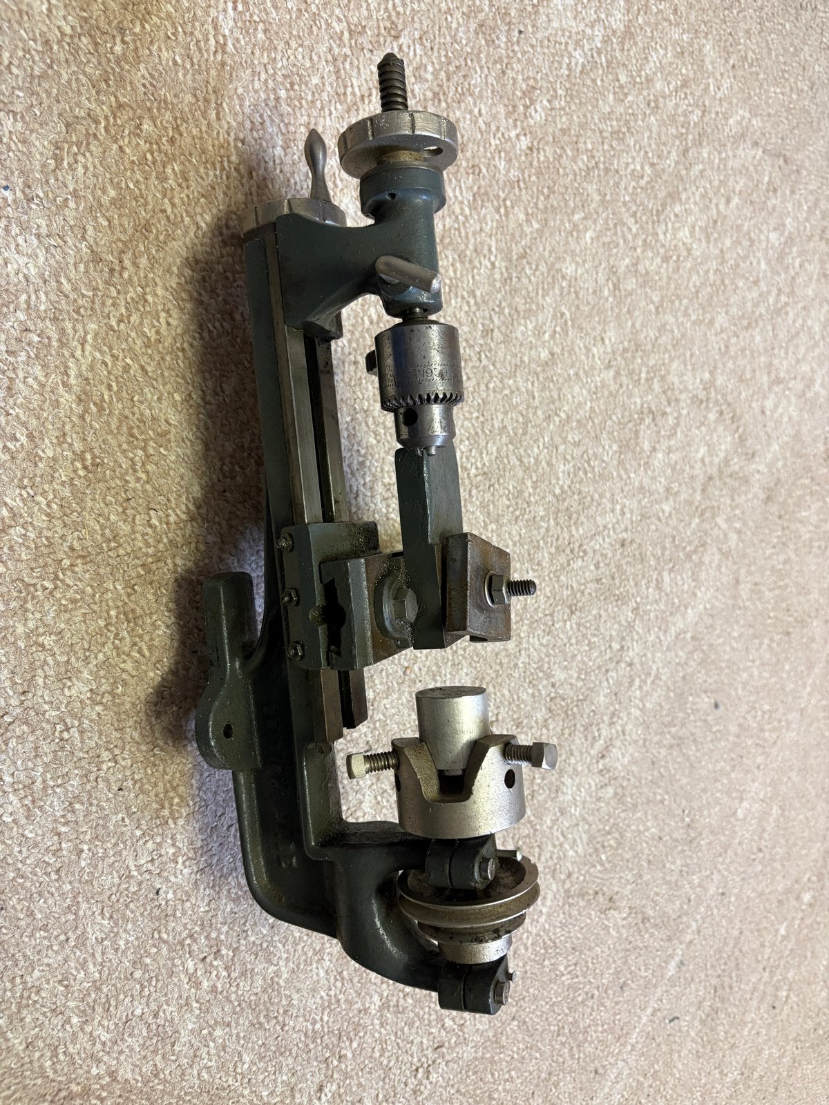 Vintage Super Adept miniatuurdraaibank – modelbouw, Doe-het-zelf en Verbouw, Draaibanken, Ophalen, Gebruikt, Onderdeel
