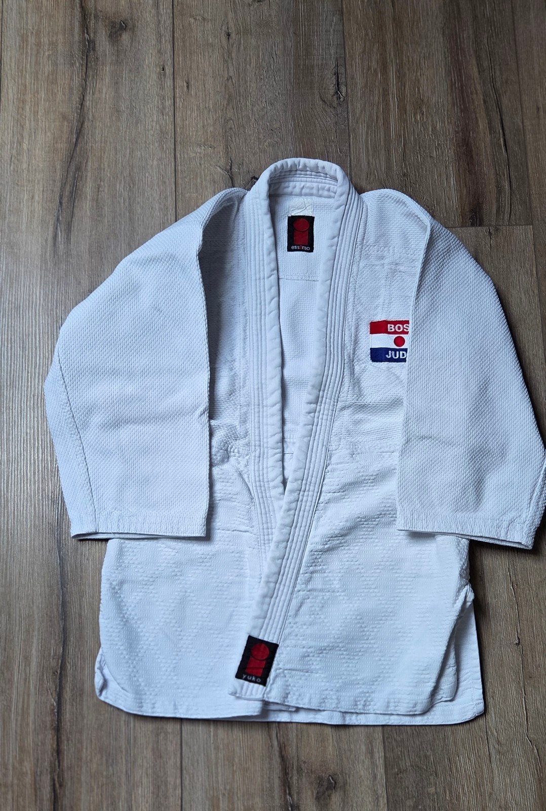 Essimo judopak 140, Maat XS of kleiner, Ophalen of Verzenden, Gebruikt, Judo