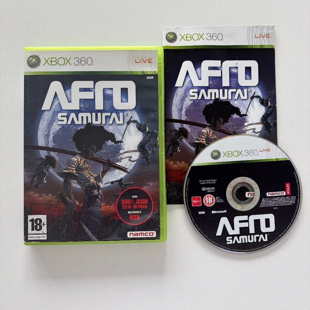 Afro Samurai Xbox 360 PAL compleet met handleiding, 1 speler, Ophalen of Verzenden, Zo goed als nieuw, Vanaf 12 jaar