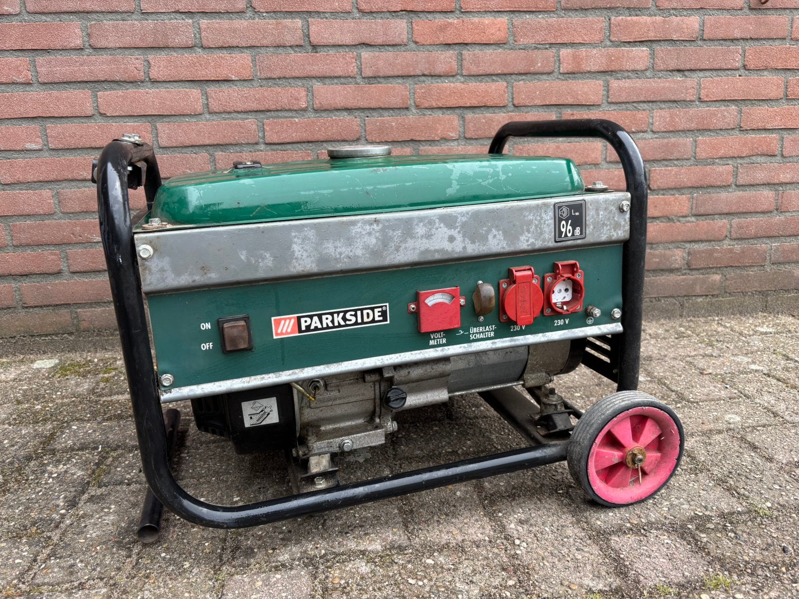 Aggregaat Parkside PSE 2800, Ophalen, Zo goed als nieuw, Minder dan 5 kVA, Benzine