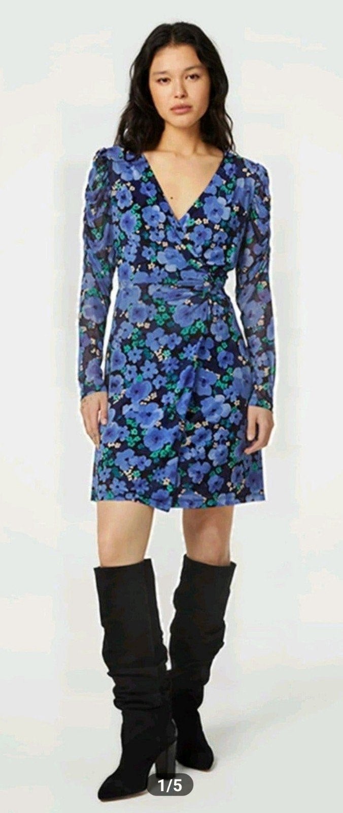 Fabienne Chapot Flake jurk maat S *nieuw *, Kleding | Dames, Jurken, Blauw, Nieuw, Ophalen of Verzenden, Fabienne Chapot
