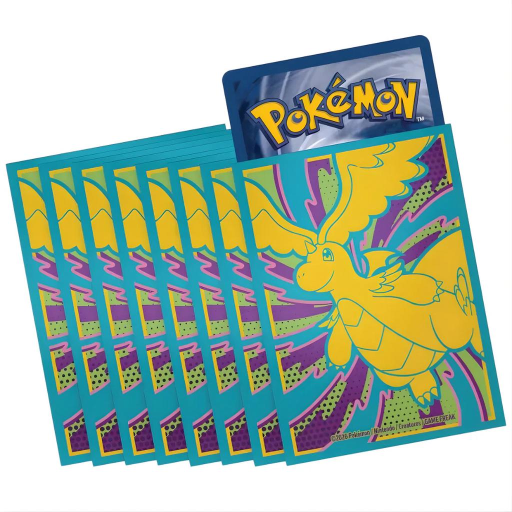 Pokémon TCG Elite Trainer Box card sleeves - Diverse sets, Ophalen of Verzenden, Nieuw, Sleeves of Kaarthoesjes, Foil