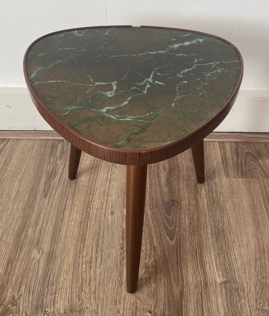 Vintage formica plantentafeltje (marmer look), Ophalen, Huis en Inrichting