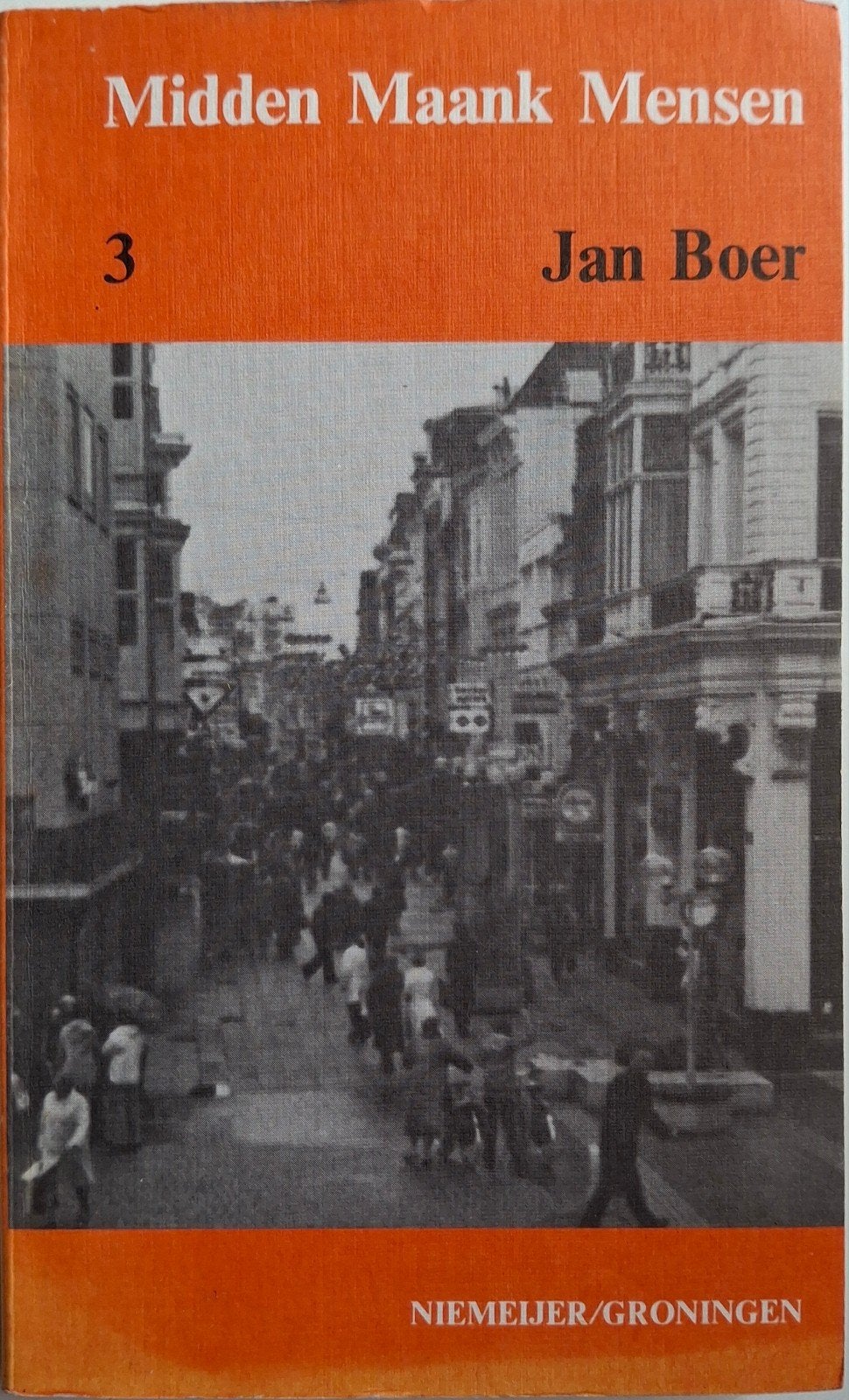 Midden Maank Mensen - Jan Boer (Deel 3), Gelezen, Jan Boer, Ophalen of Verzenden, Eén auteur