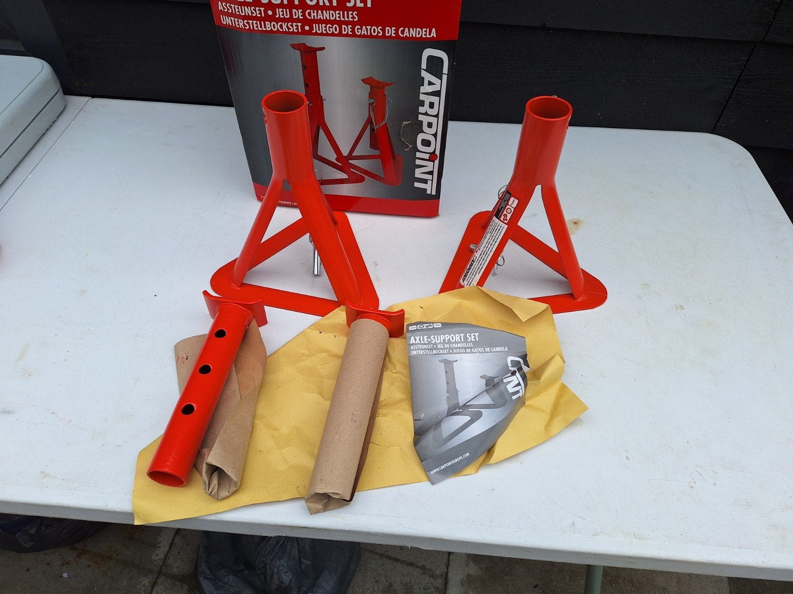 Carpoint Assteunen Set 2000KG - Nieuw in doos, Ophalen of Verzenden