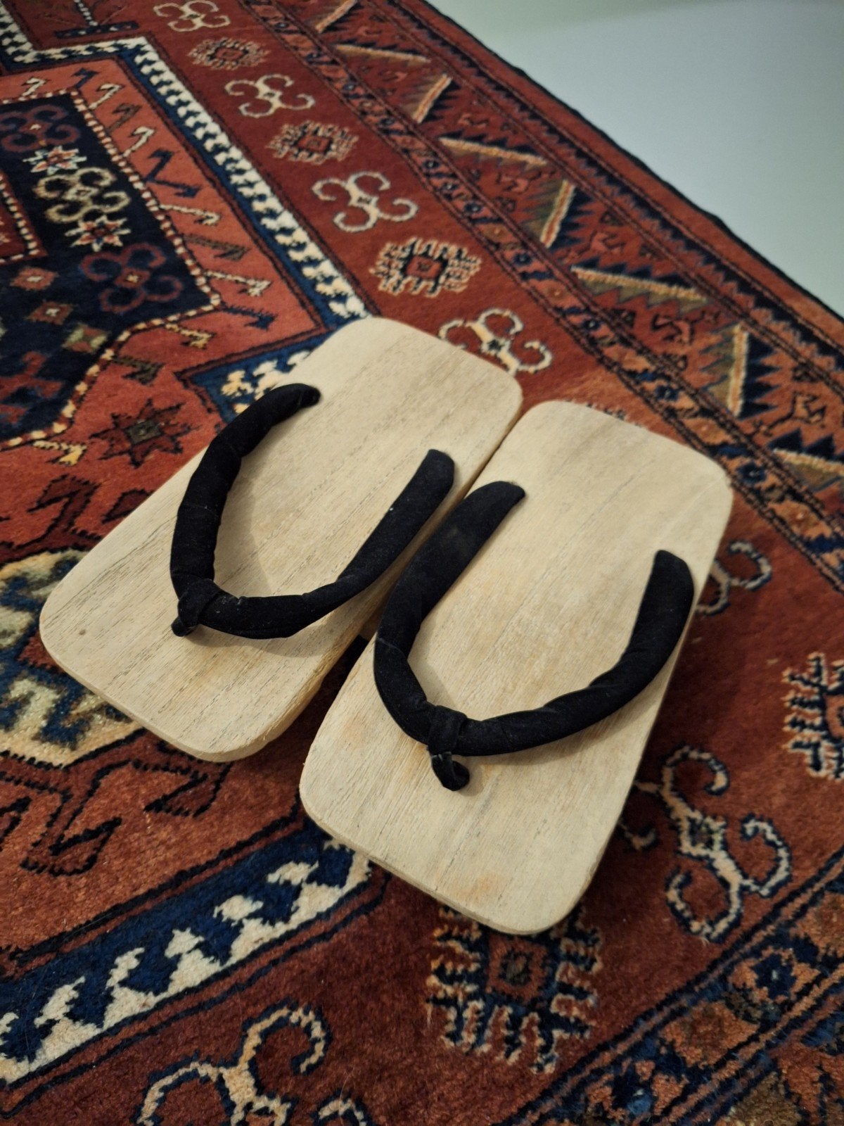 Japanse geta sandalen, Sandalen, Bruin, Ophalen of Verzenden, Gedragen