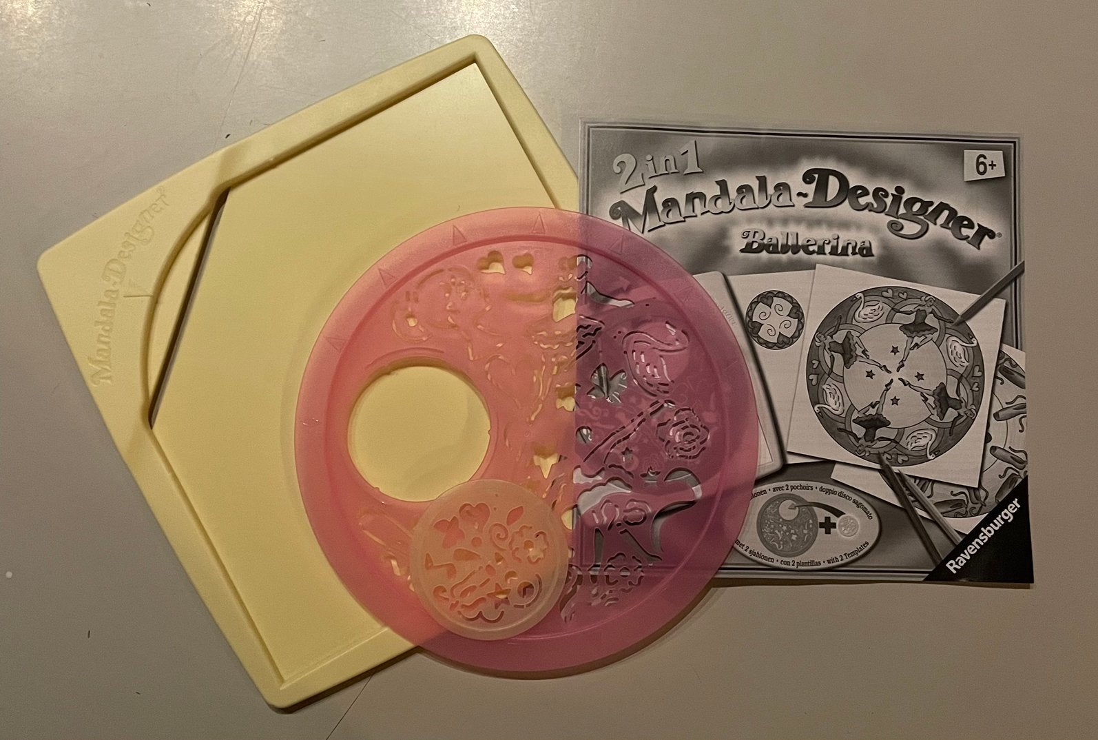 Mandala sjabloon, Ophalen of Verzenden, Zo goed als nieuw, Overige typen