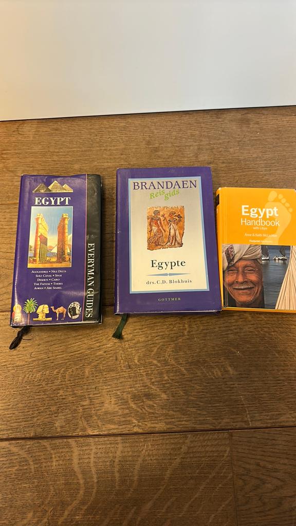 Egypt 3 reisbieken, Boeken, Reisgidsen, Ophalen of Verzenden, Europa, Reisgids of -boek, Overige merken