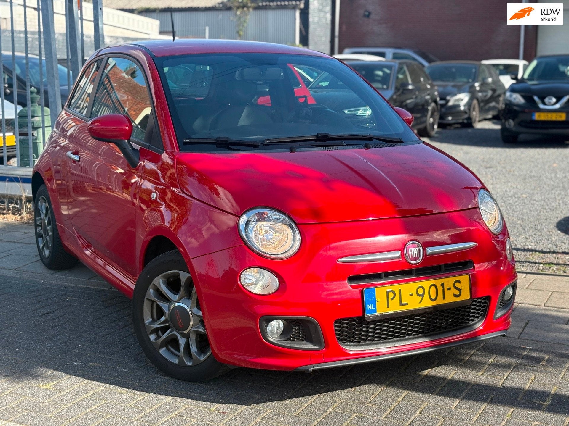 Fiat 500 1.2 S | Virtual Cockpit | 15” LMV | Half leder |, Auto's, Voorwielaandrijving, Gebruikt, 4 cilinders, 840 kg