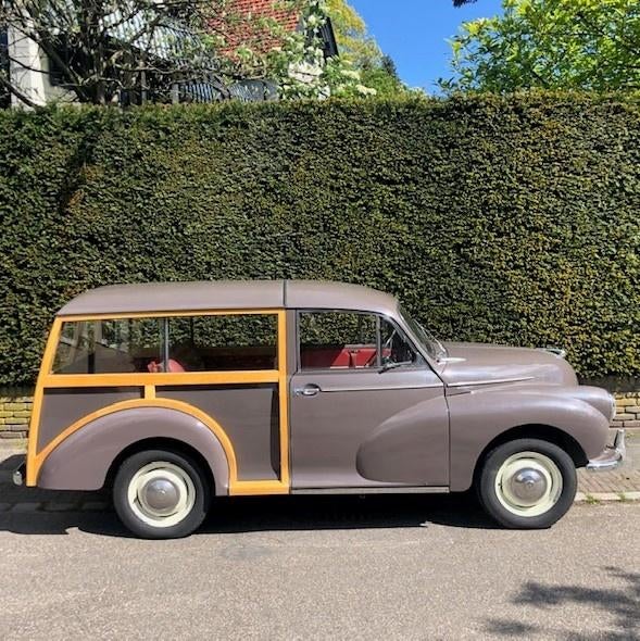 Morris Minor 1.1 Traveller 1962 Grijs, Auto's, Achterwielaandrijving, 4 cilinders, 800 kg, Handgeschakeld