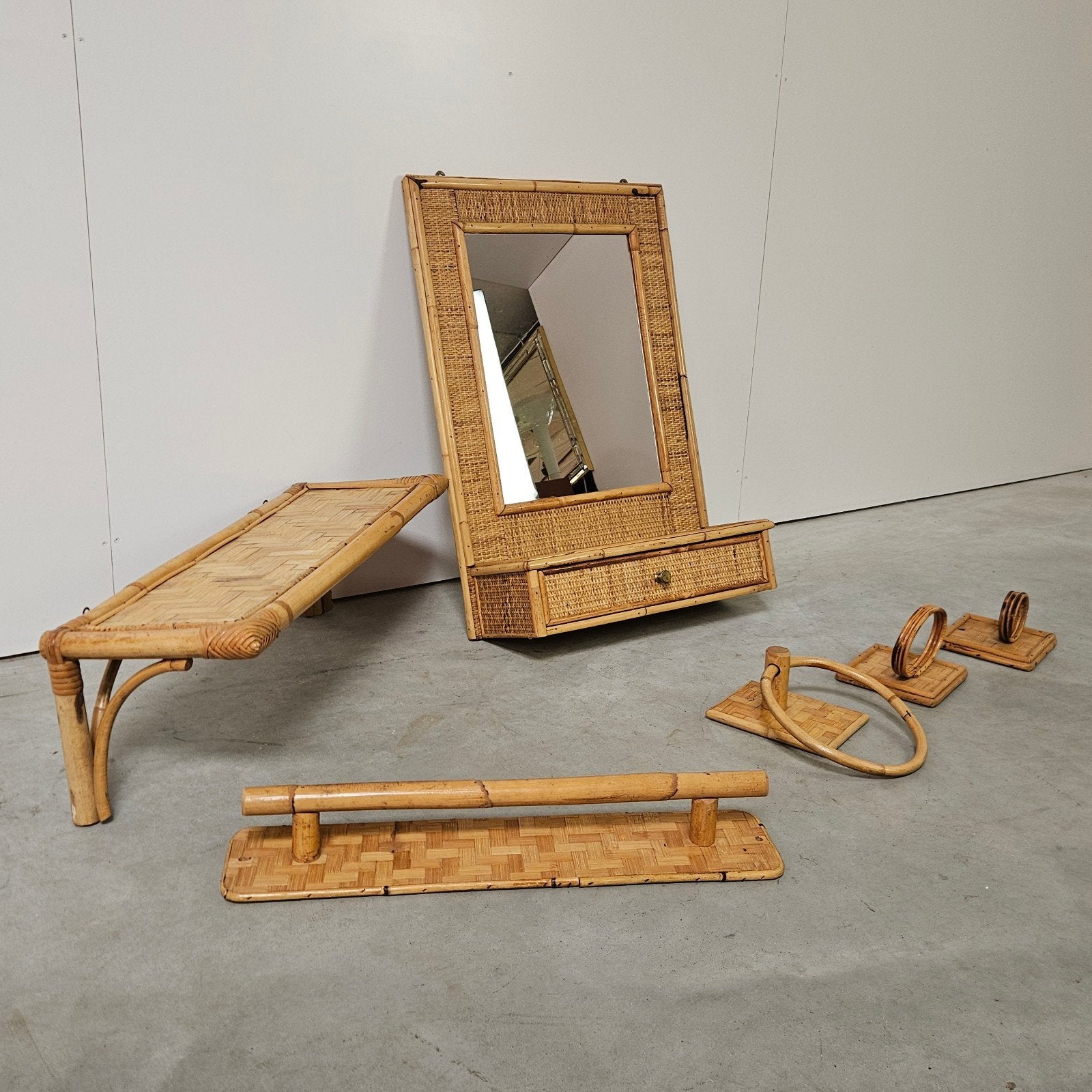 Vintage Italiaanse badkamerset Dal Vera, Ophalen of Verzenden, Huis en Inrichting