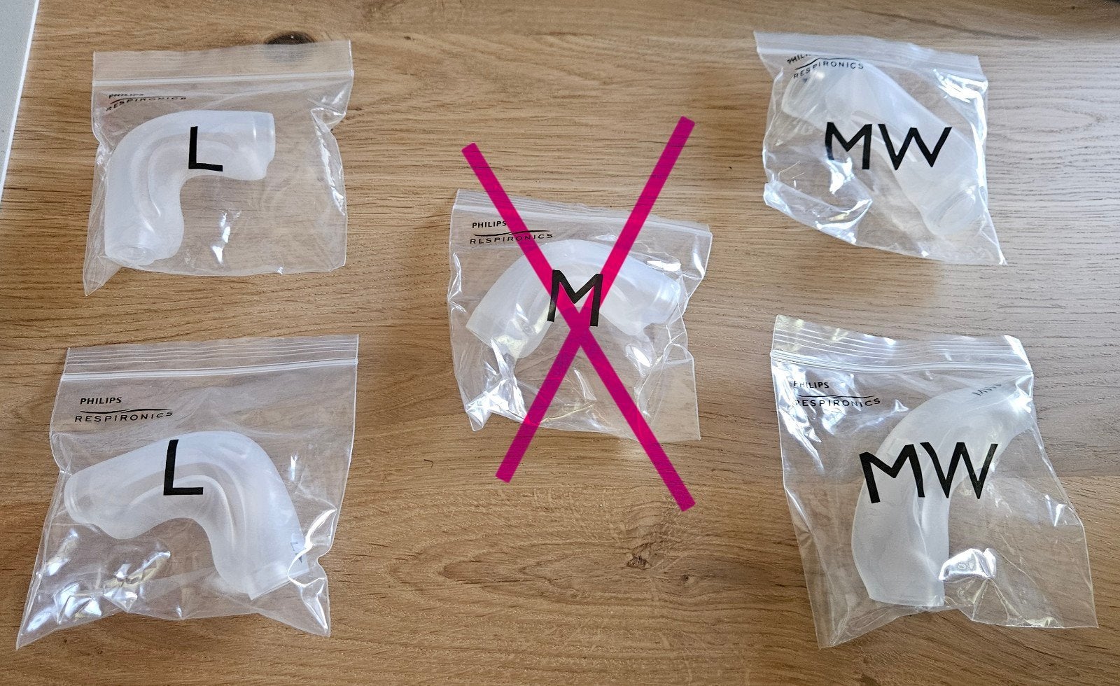 Philips DreamWear neusmasker-kussen diverse maten te koop, Diversen, Ophalen of Verzenden, Nieuw