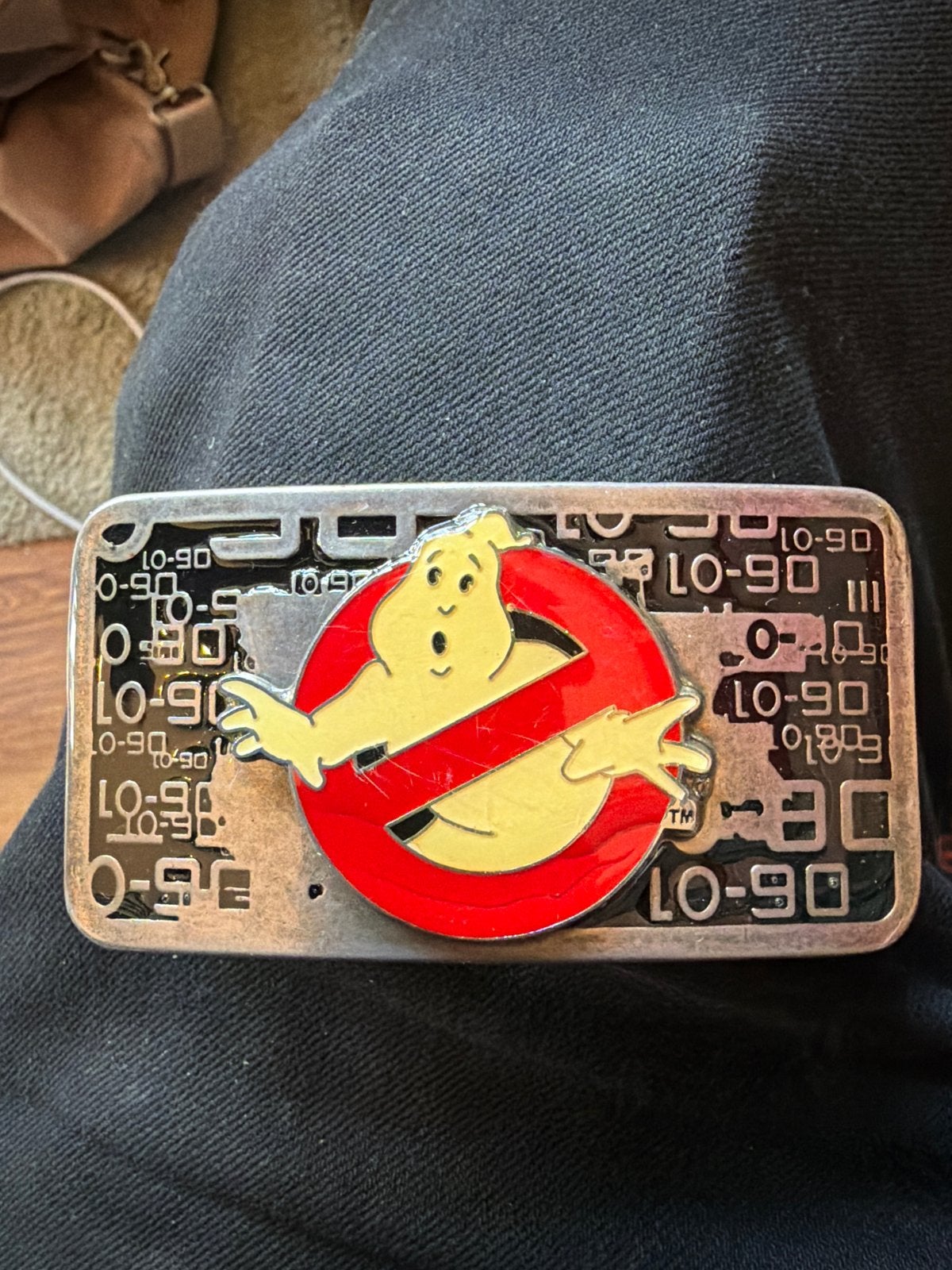 Ghostbusters Riemgesp - Zo goed als nieuw, Losse buckle of gesp, Overige kleuren, Minder dan 95 cm, Ophalen of Verzenden