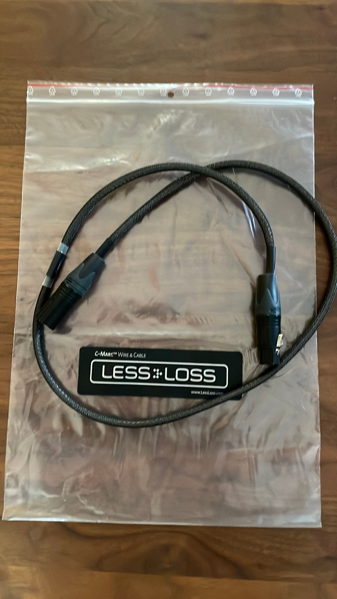 LessLoss C-MARC AES/EBU Digitale Interlink, Ophalen of Verzenden, Zo goed als nieuw, Minder dan 2 meter, Interlink-kabel