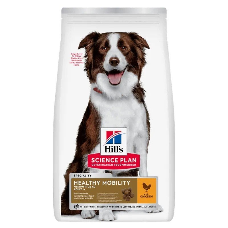 Hill's Science Plan Healthy Mobility Adult Medium met Kip, Dieren en Toebehoren, Dierenvoeding, Ophalen, Hond