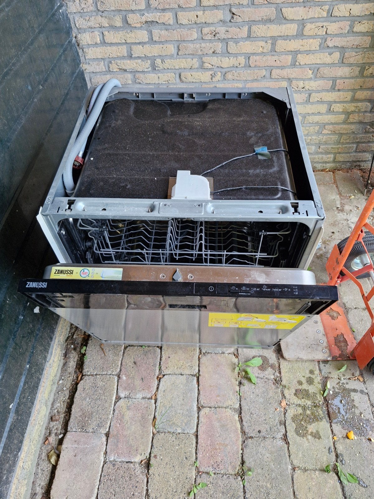 Zanussi ZDT22004FA Inbouw Vaatwasser - Gebruikt, Ophalen, Gebruikt, Minder dan 85 cm, Inbouw