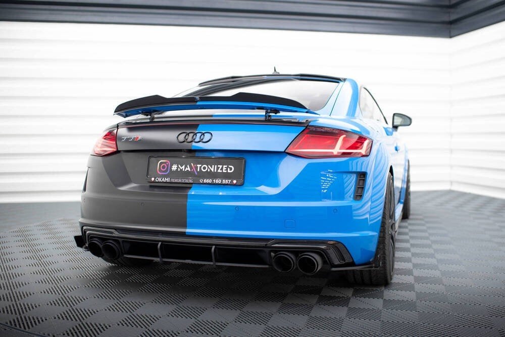 Race Voorlip sideskirt diffuser - Audi TT S 8S 14-18, Ophalen of Verzenden