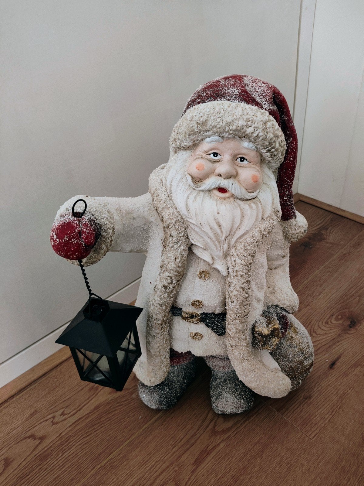 kerstman met lantaarn, Ophalen, Zo goed als nieuw