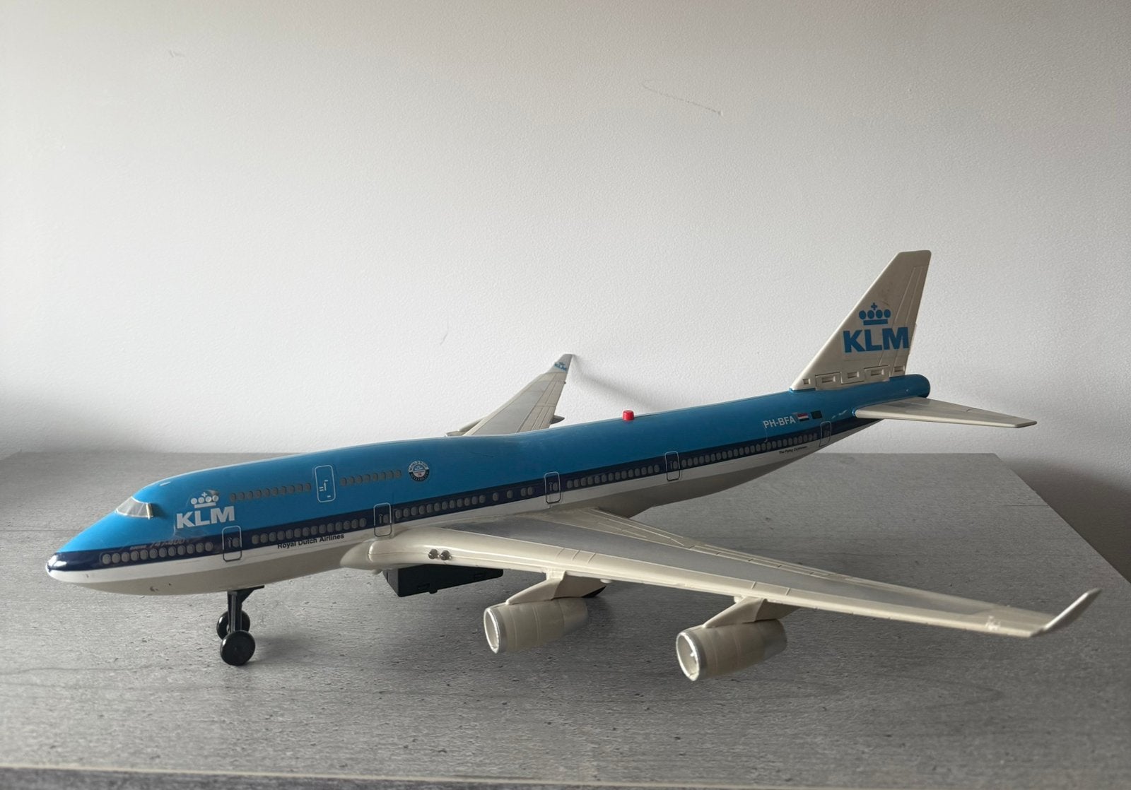 Dickie Spielzeug KLM Boeing 747-400 PH-BFA Speelgoed, Ophalen, Gebruikt