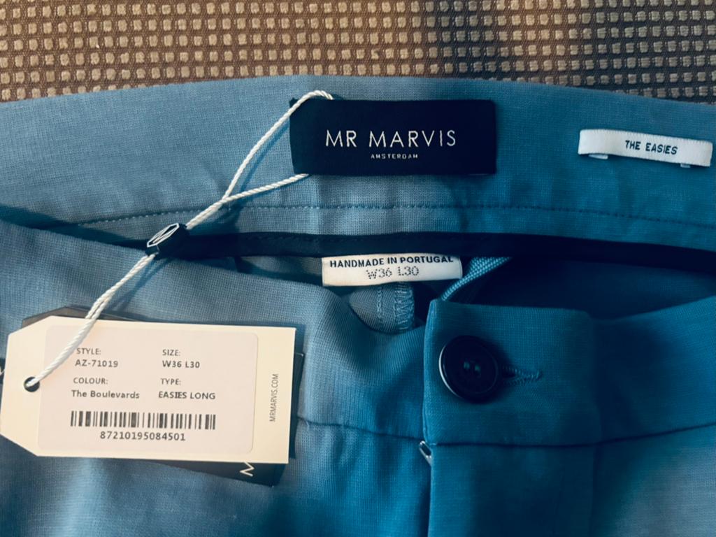 Mr Marvis - The easies, Ophalen of Verzenden, Nieuw, Overige maten, Blauw