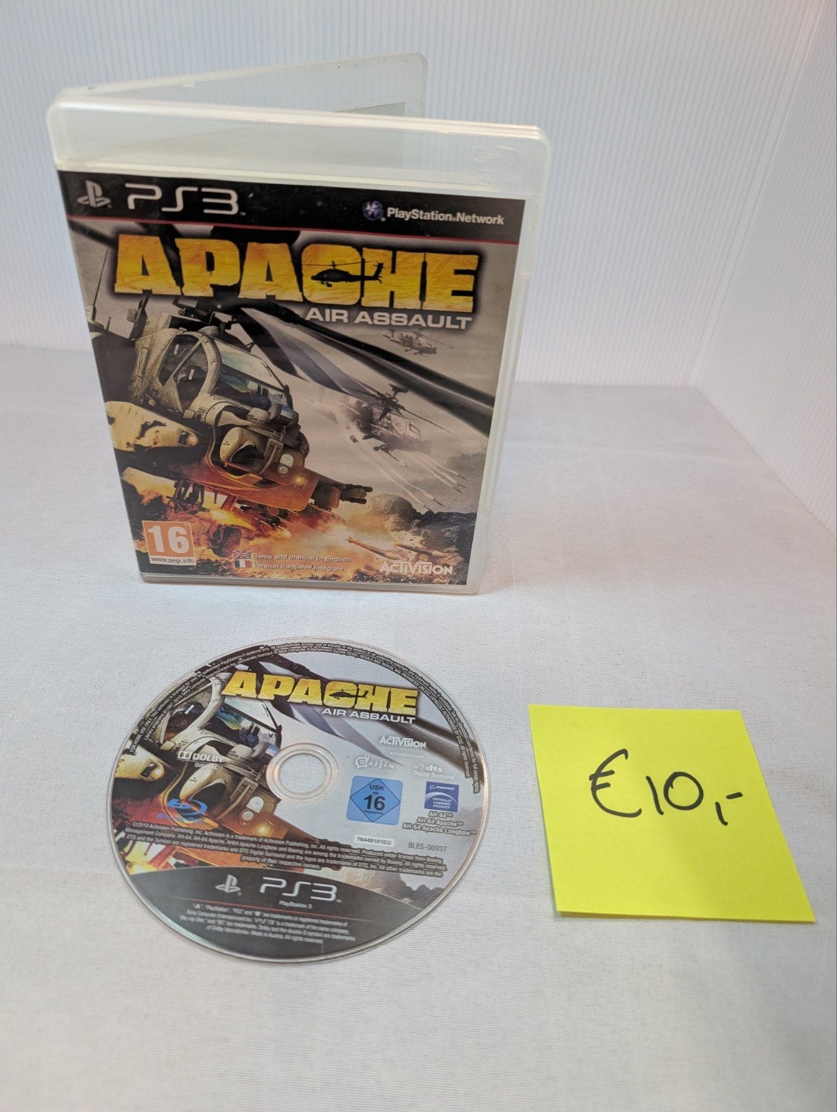 Apache Air Assault PS3 - Helikopter Actiegame, Avontuur en Actie, Online, 1 speler, Ophalen of Verzenden