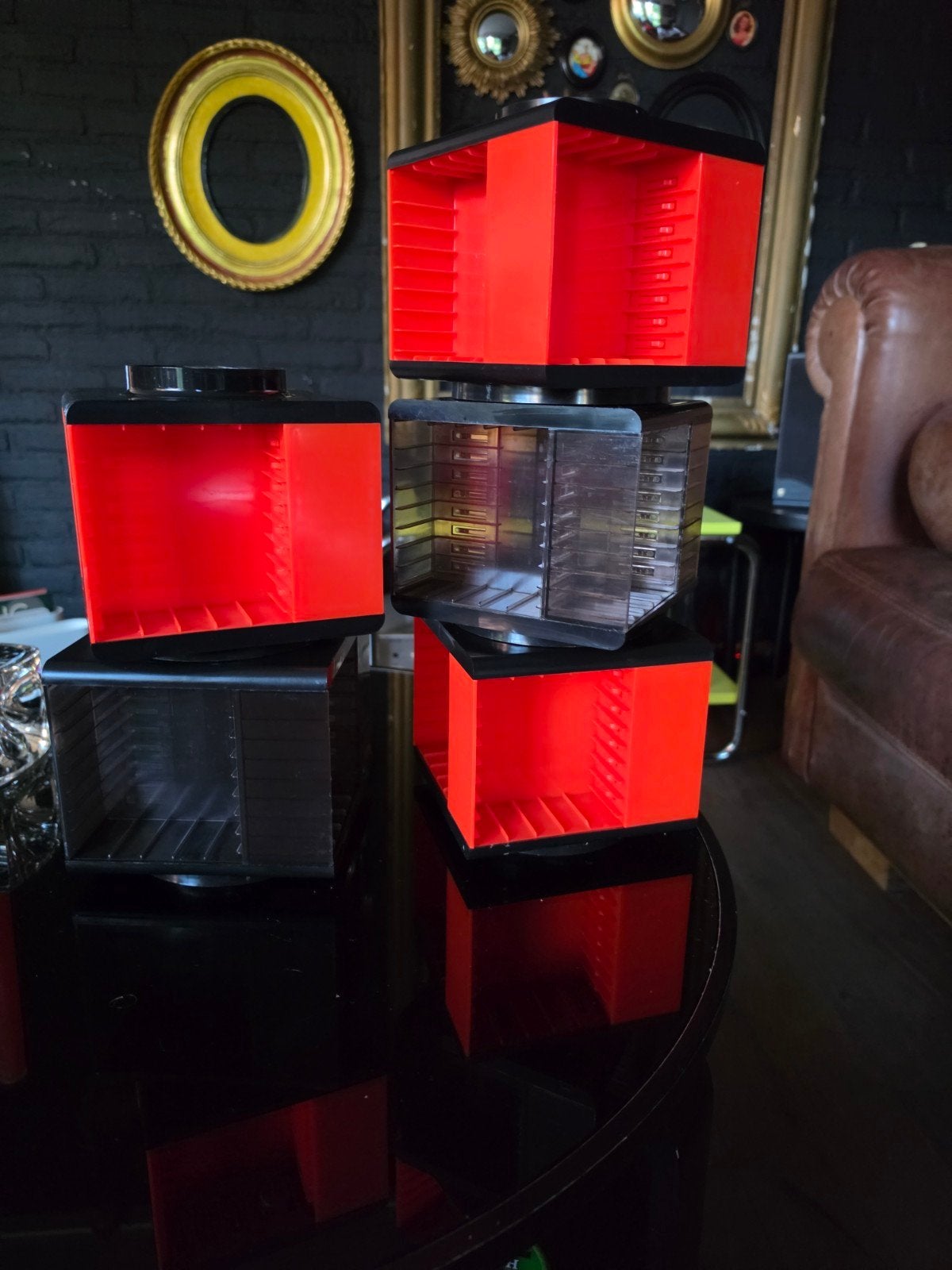 Retro Vintage Cassette Carrousel Molen - Prijs per stuk, Ophalen of Verzenden