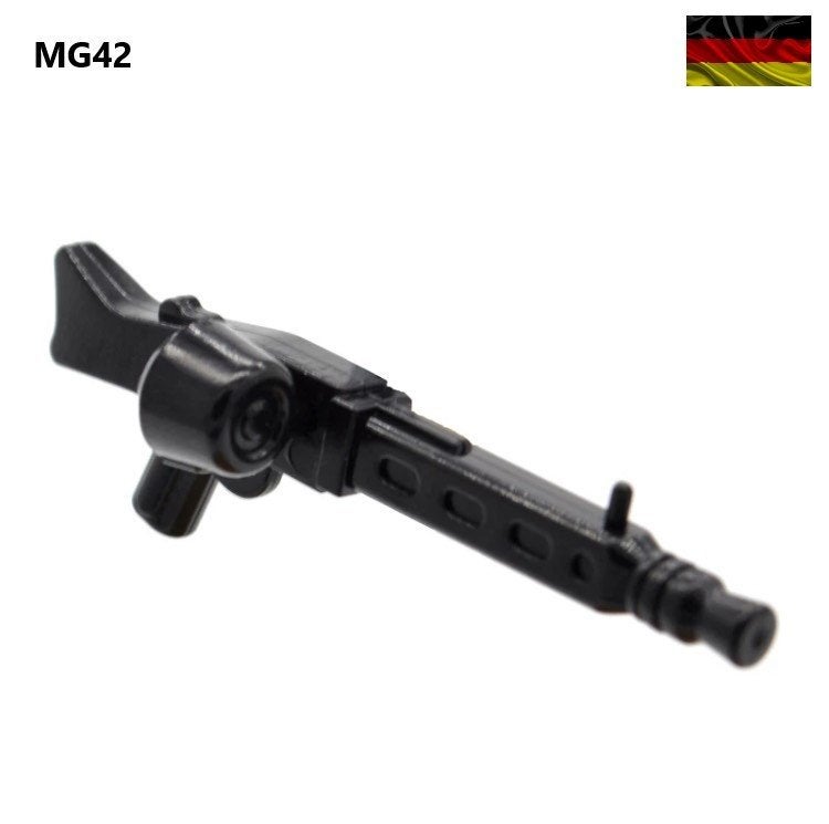 WW2 Bouwstenen - X42 - Duitse MG 42 - 10x, Ophalen of Verzenden, Nieuw
