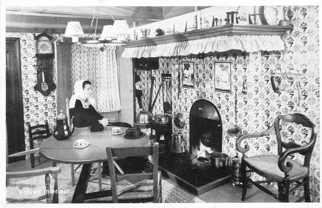 388-457-019 Veluws Interieur, Verzenden, Voor 1920, Gelderland