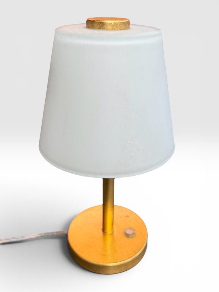 Design tafellamp goud dimbaar incl. LED - Regno 23 stuks, Ophalen, Zo goed als nieuw, Minder dan 50 cm