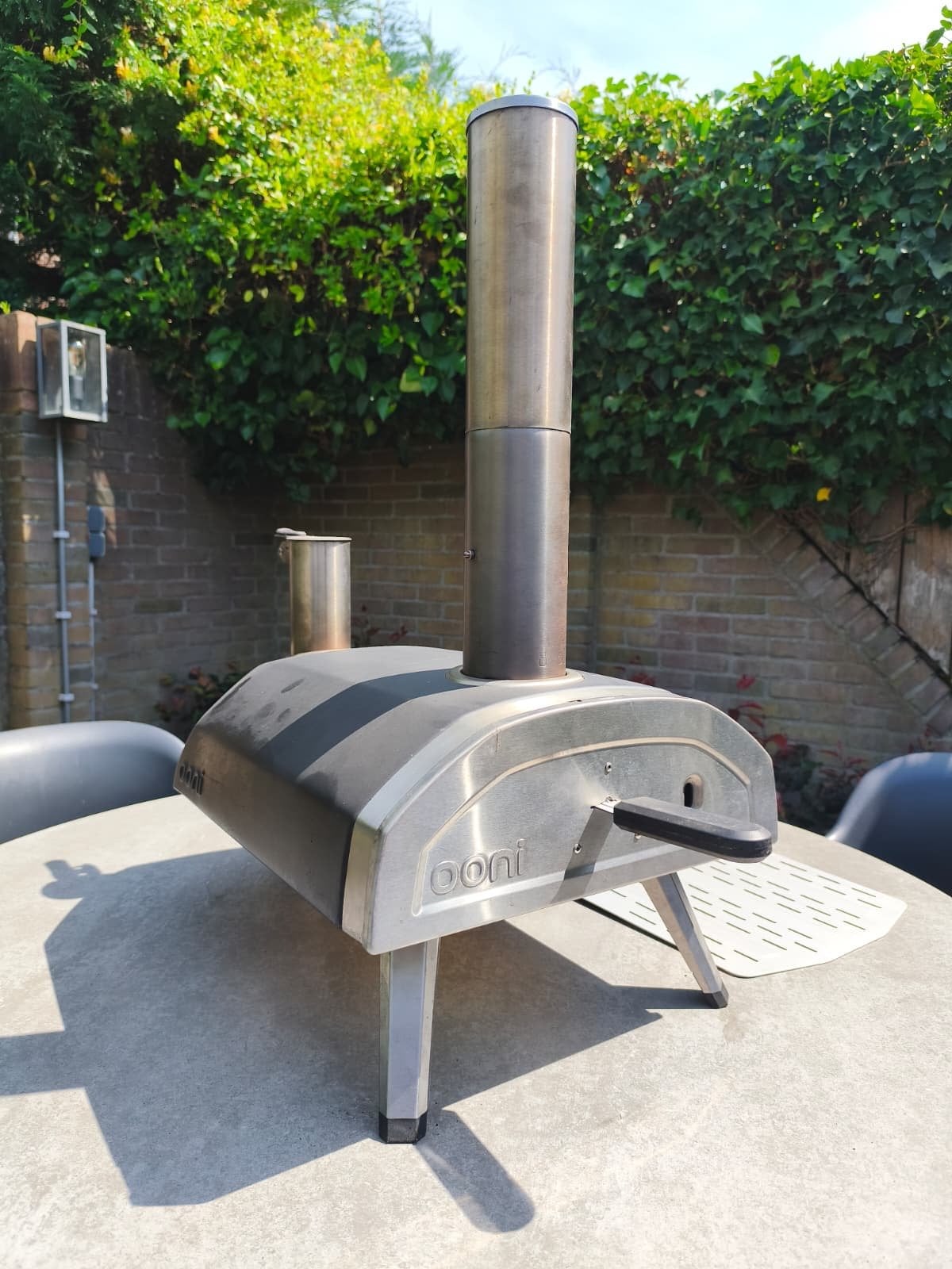 Ooni Fyra 12 Houtgestookte Pizzaoven Wood Pellet, Ophalen, Gebruikt