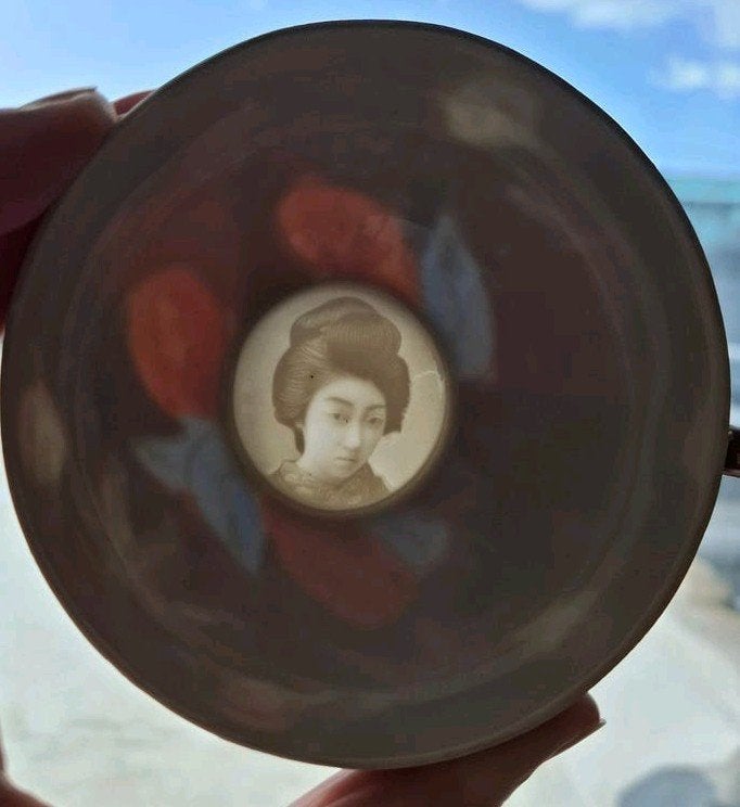 Vintage Japanse Theeset met Geisha geheim– Meijyo China Japa, Antiek en Kunst, Ophalen