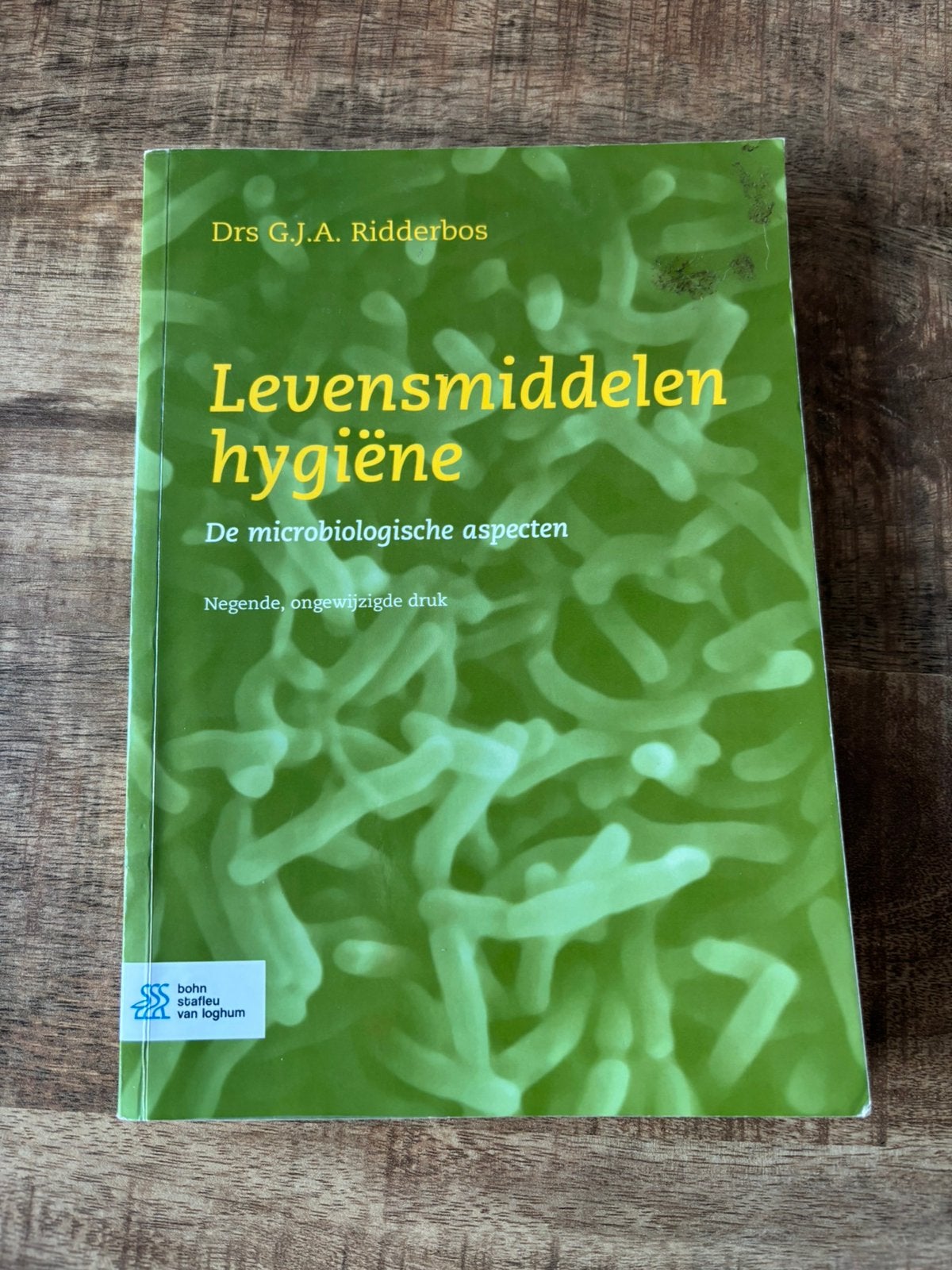 G.J.A. Ridderbos - Levensmiddelenhygiëne, G.J.A. Ridderbos, Sociale wetenschap, Ophalen of Verzenden, Zo goed als nieuw